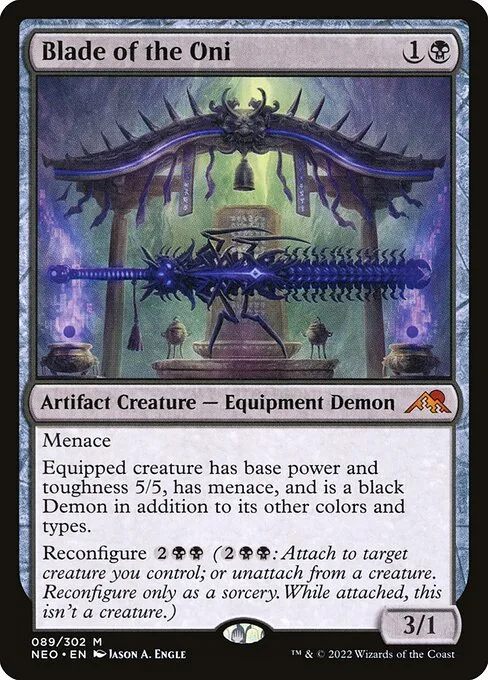 Blade of the Oni · Kamigawa: Neon Dynasty 89/531