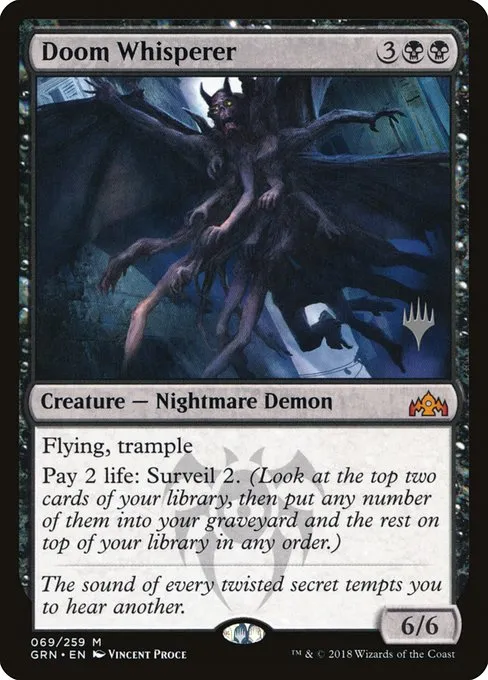 Doom Whisperer · Guilds of Ravnica Promos 69p/84