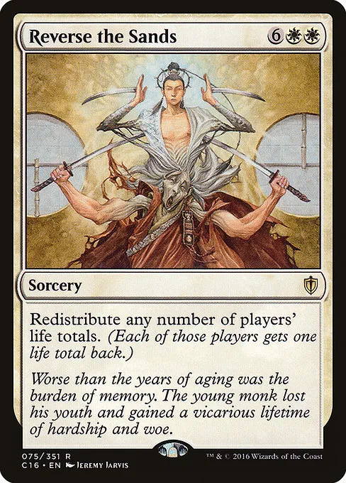 Reverse the Sands · Commander 2016 75/351