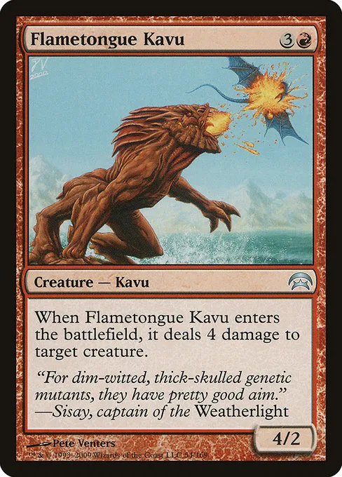 Flametongue Kavu · Planechase 54/169