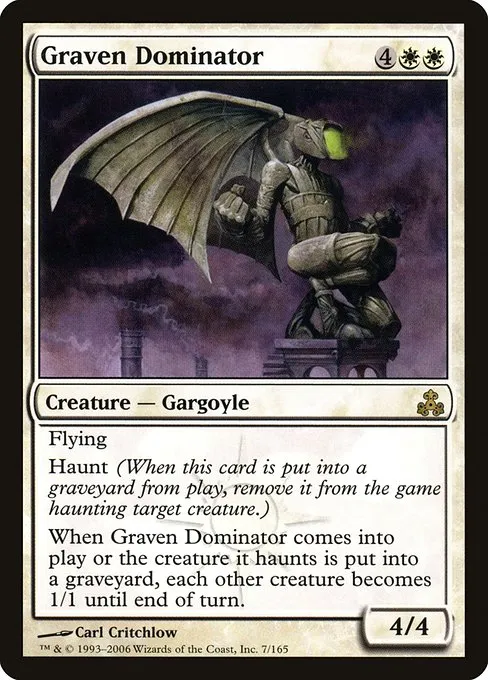 Graven Dominator · Guildpact 7/167