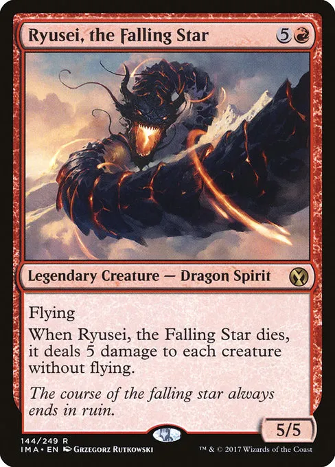 Ryusei, the Falling Star · Iconic Masters 144/249