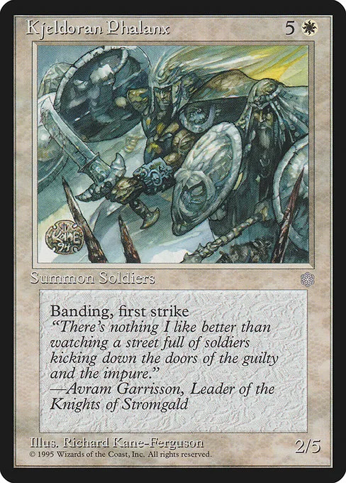 Kjeldoran Phalanx · Ice Age 37/383