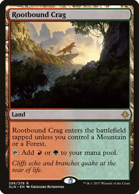 Rootbound Crag · Ixalan 256/289