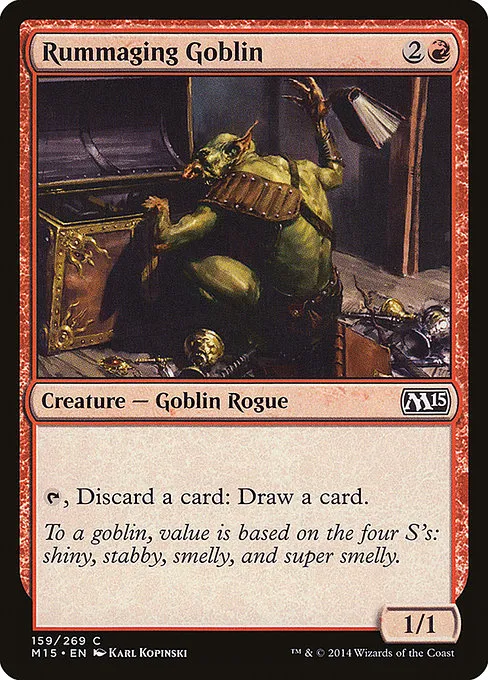 Rummaging Goblin · Magic 2015 159/284