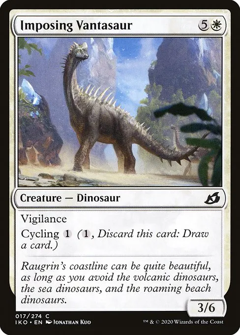 Imposing Vantasaur · Ikoria: Lair of Behemoths 17/390
