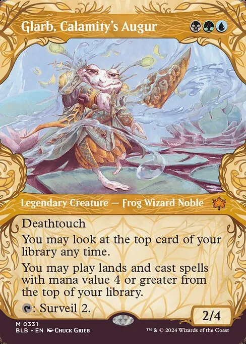 Glarb, Calamity's Augur · Bloomburrow 331/398