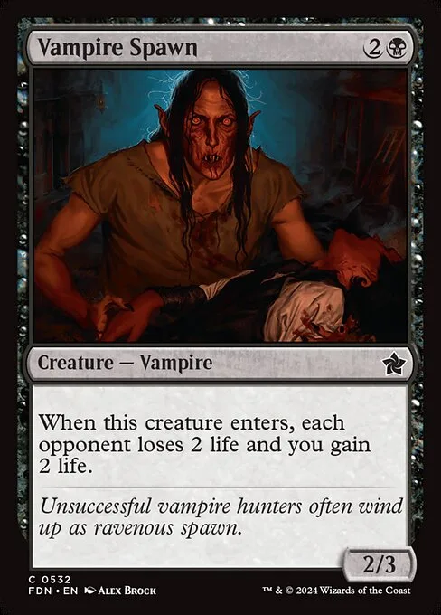 Vampire Spawn · Foundations 532/771