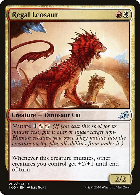Regal Leosaur · Ikoria: Lair of Behemoths 202/390