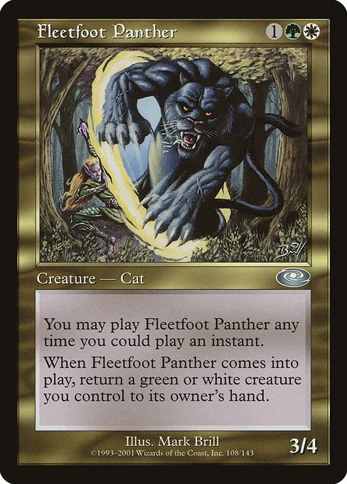 Fleetfoot Panther · Planeshift 108/146