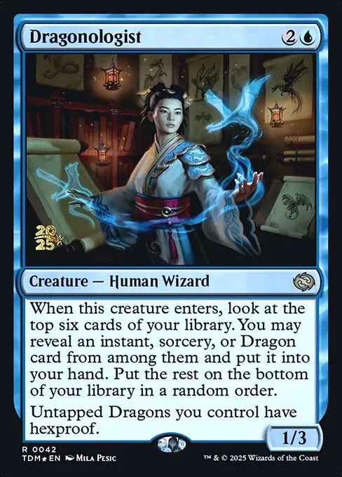 Dragonologist · Tarkir: Dragonstorm Promos 42s/160