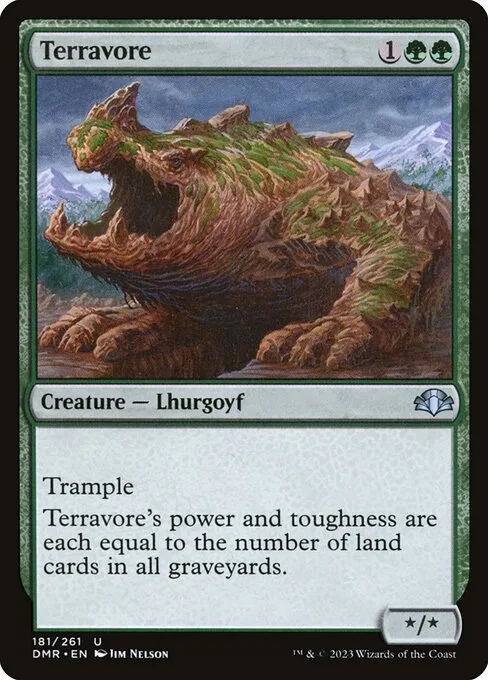 Terravore · Dominaria Remastered 181/457
