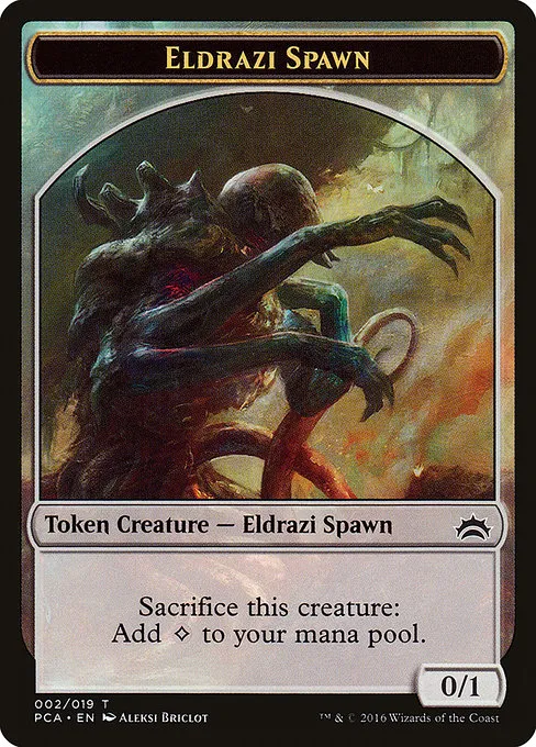 Eldrazi Spawn · Planechase Anthology Tokens 2/19