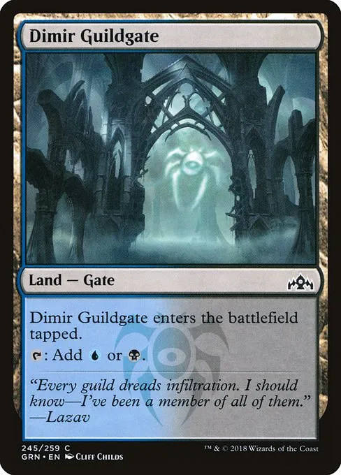 Dimir Guildgate · Guilds of Ravnica 245/273