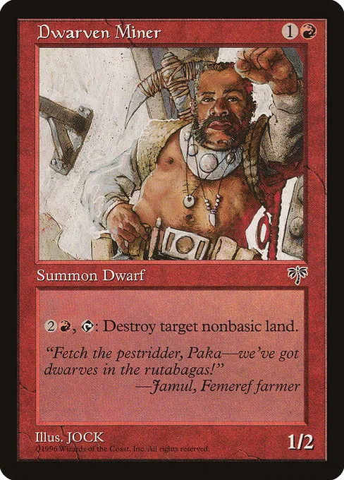 Dwarven Miner · Mirage 169/353