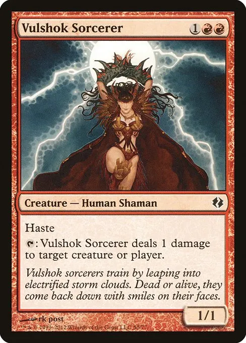 Vulshok Sorcerer · Duel Decks: Venser vs. Koth 50/77