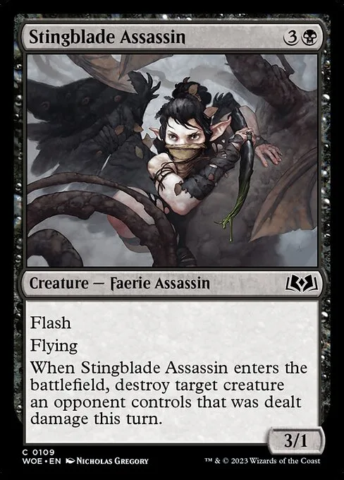 Stingblade Assassin · Wilds of Eldraine 109/381
