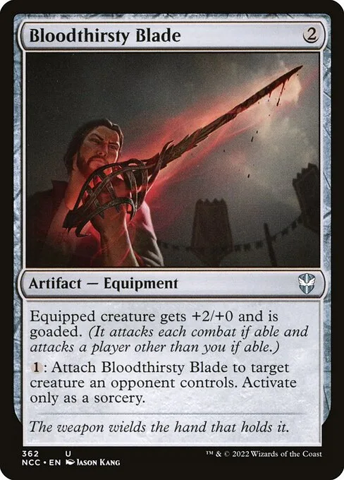 Bloodthirsty Blade · New Capenna Commander 362/447