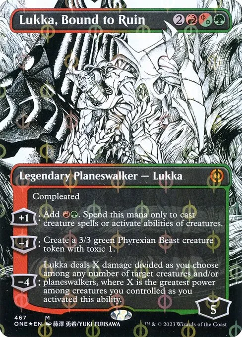 Lukka, Bound to Ruin · Phyrexia: All Will Be One 467/479