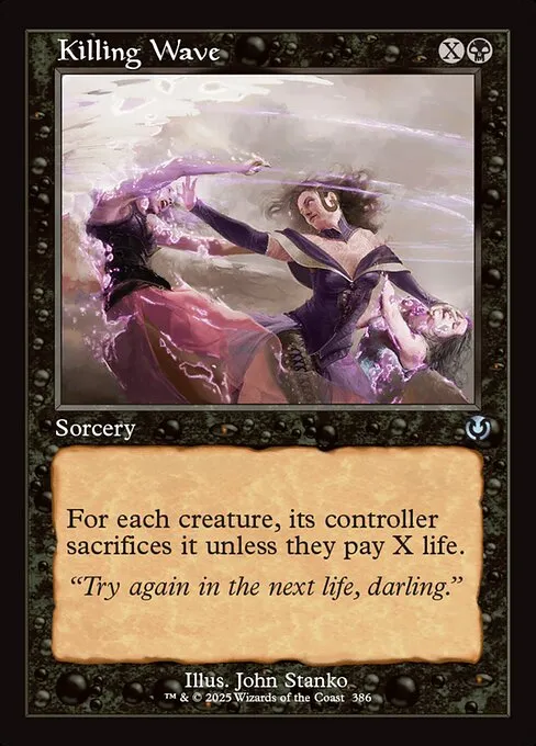 Killing Wave · Innistrad Remastered 386/495
