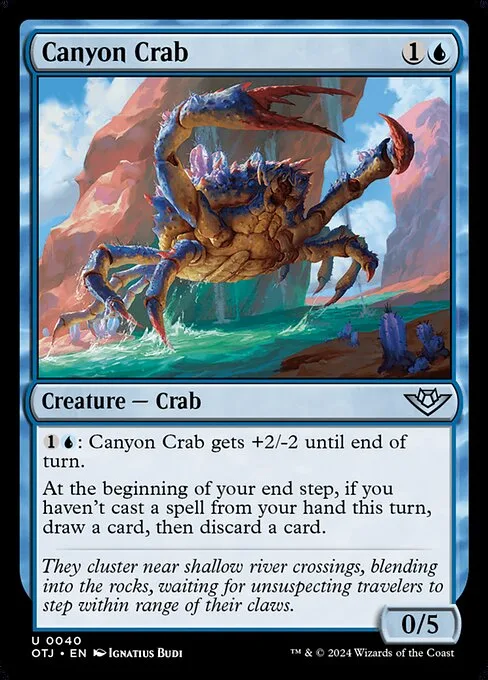 Canyon Crab · Outlaws of Thunder Junction 40/374