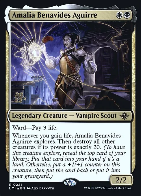 Amalia Benavides Aguirre · The Lost Caverns of Ixalan Promos 221s/136