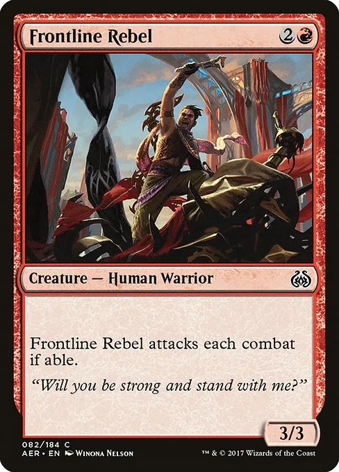 Frontline Rebel · Aether Revolt 82/197