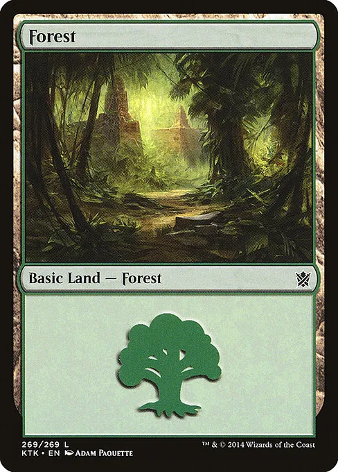 Forest · Khans of Tarkir 269/293
