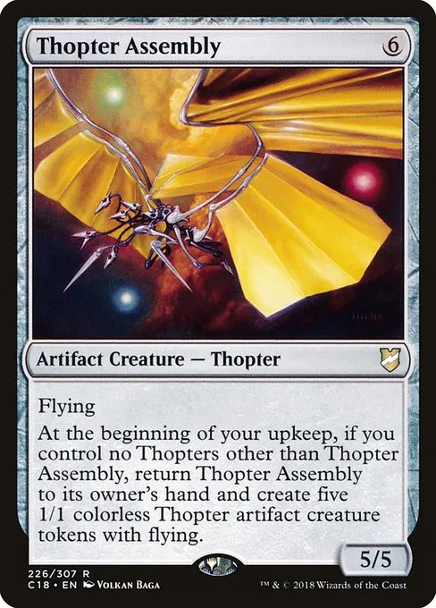 Thopter Assembly · Commander 2018 226/307