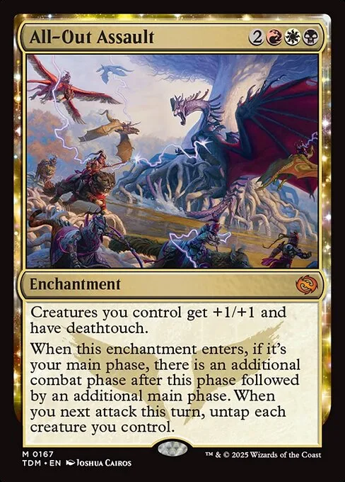 All-Out Assault · Tarkir: Dragonstorm 167/427