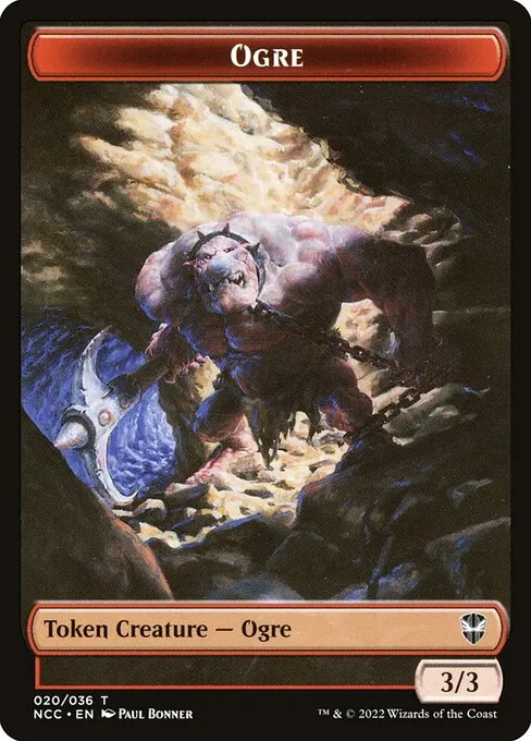 Ogre · New Capenna Commander Tokens 20/36