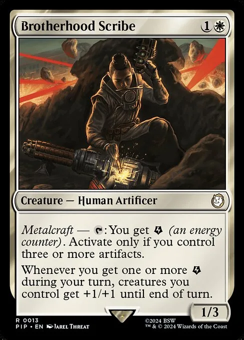 Brotherhood Scribe · Fallout 13/1068