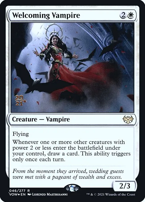 Welcoming Vampire · Innistrad: Crimson Vow Promos 46s/121