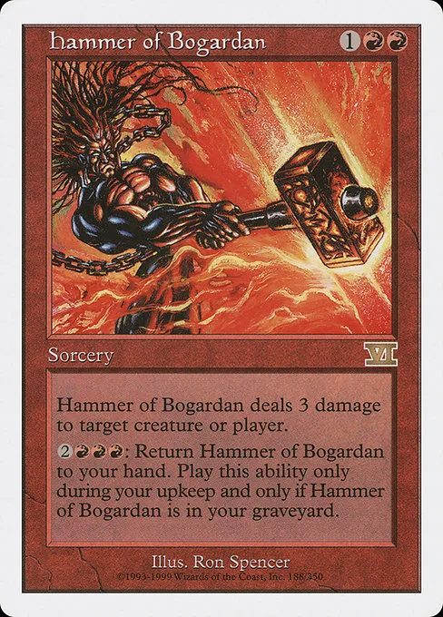 Hammer of Bogardan · Classic Sixth Edition 188/351