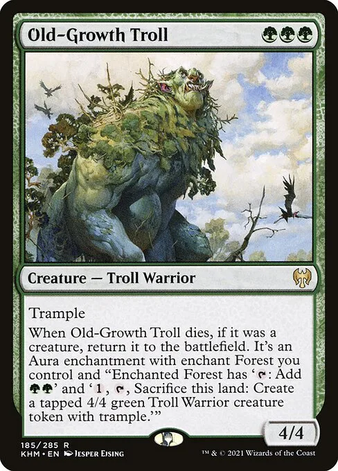 Old-Growth Troll · Kaldheim 185/425