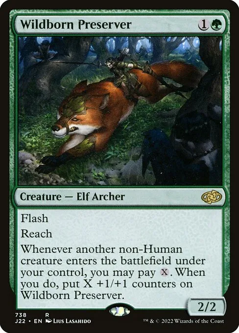 Wildborn Preserver · Jumpstart 2022 738/835