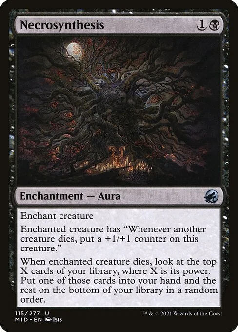 Necrosynthesis · Innistrad: Midnight Hunt 115/399