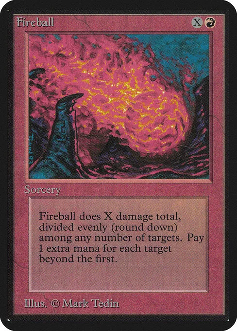 Fireball · Limited Edition Alpha 149/295