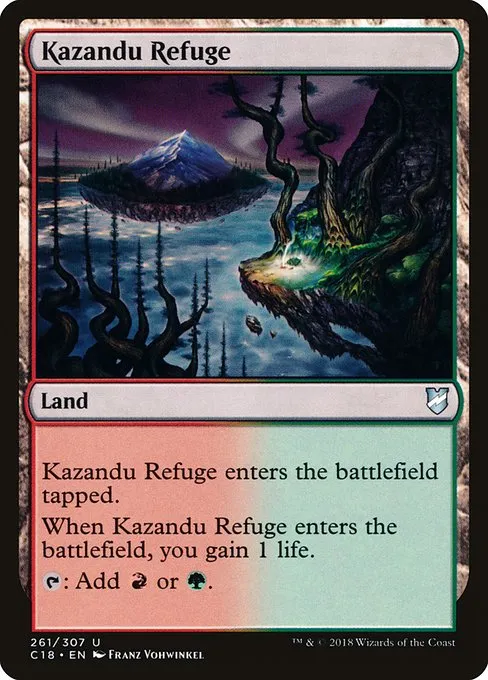 Kazandu Refuge · Commander 2018 261/307