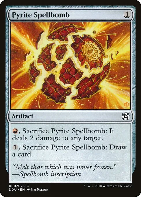 Pyrite Spellbomb · Duel Decks: Elves vs. Inventors 60/76