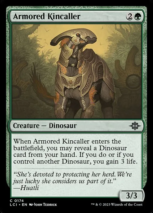 Armored Kincaller · The Lost Caverns of Ixalan 174/416