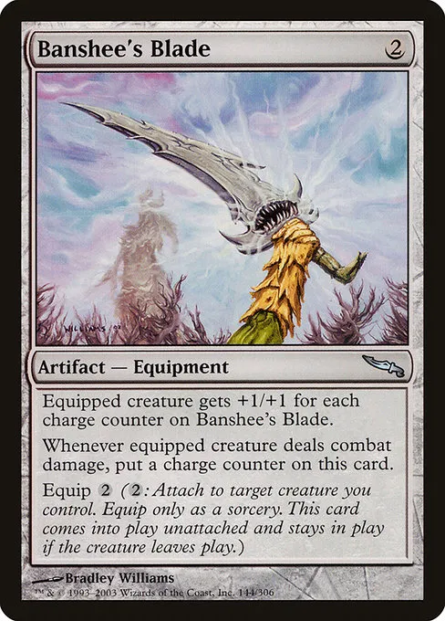 Banshee's Blade · Mirrodin 144/306