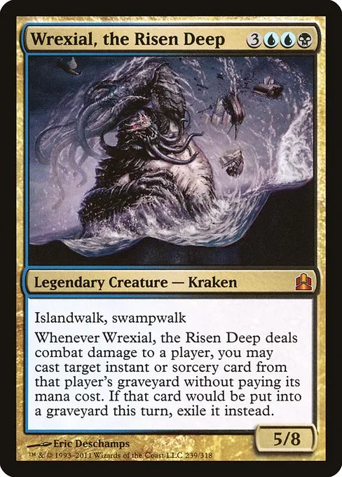 Wrexial, the Risen Deep · Commander 2011 239/318