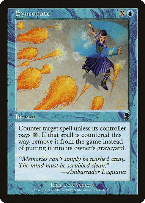 Syncopate · Odyssey 103/353