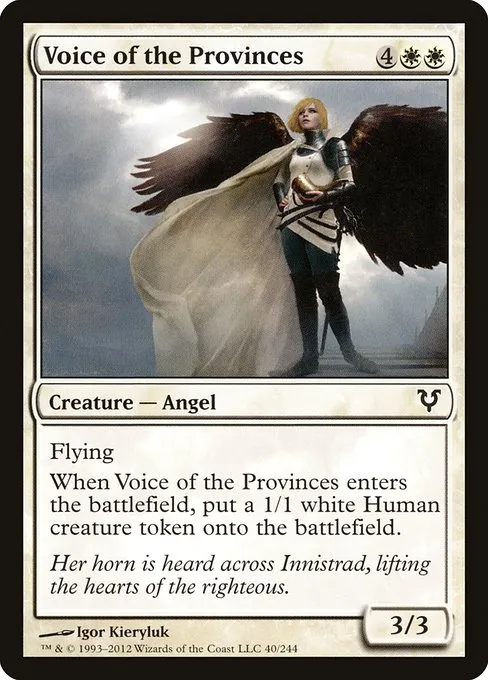 Voice of the Provinces · Avacyn Restored 40/244