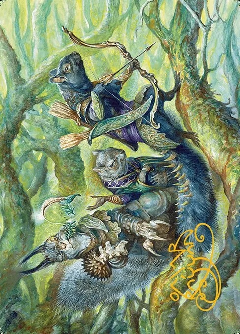 The Odd Acorn Gang // The Odd Acorn Gang · Bloomburrow Art Series 32/54