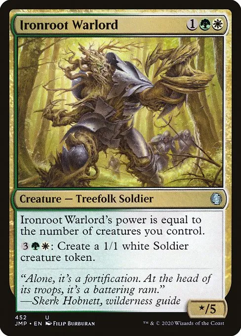 Ironroot Warlord · Jumpstart 452/497