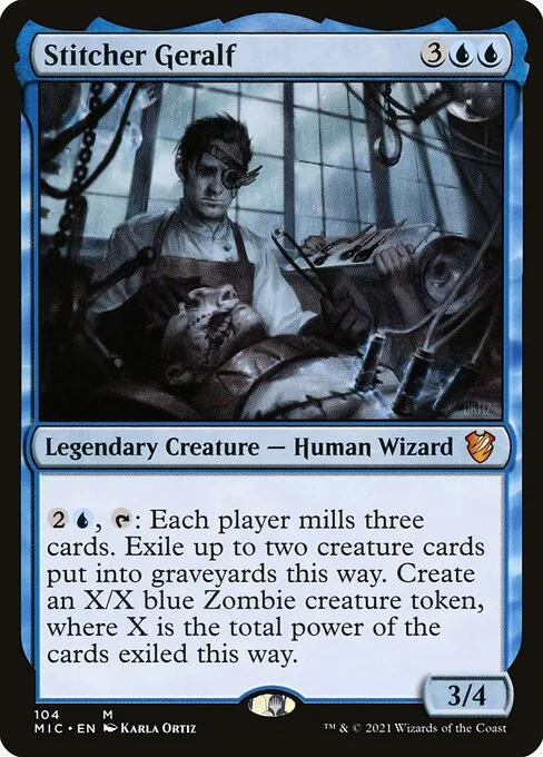 Stitcher Geralf · Midnight Hunt Commander 104/187