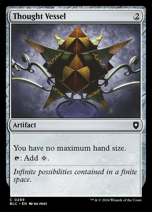 Thought Vessel · Bloomburrow Commander 289/356