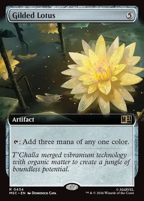 Gilded Lotus · Marvel Super Heroes Commander 434/9